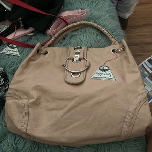 LArge beige shoulder bag 💼